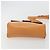 Céline Borsa a Spalla CELINE Circle in Pelle Arancione Oro Auth 190471A D'oro - vista 5