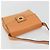Céline Borsa a Spalla CELINE Circle in Pelle Arancione Oro Auth 190471A D'oro - vista 6