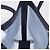 Borsa Tote LOEWE Nylon Mesh Blue Silver Auth bs35980 Argento - vista 12