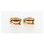 Brincos CHANEL COCO Mark em metal dourado CC Auth 190722M - vista 4