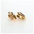 Brincos CHANEL COCO Mark em metal dourado CC Auth 190722M - vista 6
