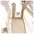 BALLY Marsupio in Vinile Clear Gold Auth 191554A D'oro - vista 21