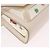 BALLY Marsupio in Vinile Clear Gold Auth 191554A D'oro - vista 8