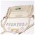 BALLY Marsupio in Vinile Clear Gold Auth 191554A D'oro - vista 9