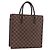 LOUIS VUITTON Bolsa Damier Ebene Venice PM N51145 LV Auth 191525