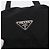 Zaino PRADA Nylon Nero Argento Auth 188443 - vista 20
