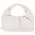 Borsa a Spalla BOTTEGA VENETA in Pelle Bianco Argento Auth BA13763M - vista 2