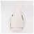 Borsa a Spalla BOTTEGA VENETA in Pelle Bianco Argento Auth BA13763M - vista 3
