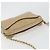 CHANEL Matelasse Chain Shoulder Bag Lamb Skin Beige Gold CC Auth 191285 D'oro - vista 6