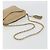 CHANEL Matelasse Chain Shoulder Bag Lamb Skin Beige Gold CC Auth 191285 D'oro - vista 7