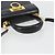 Bolso Salvatore Ferragamo Gancini de Cuero 2way Negro Oro Auth 190688 Dorado - vista 7