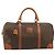 Céline CELINE Boston Tasche Macadam Canvas PVC Leder Braun Gold Auth ep14989A Golden - Ansicht 13