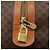 Céline CELINE Boston Tasche Macadam Canvas PVC Leder Braun Gold Auth ep14989A Golden - Ansicht 18