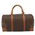 Céline CELINE Boston Tasche Macadam Canvas PVC Leder Braun Gold Auth ep14989A Golden - Ansicht 2