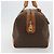 Céline CELINE Boston Tasche Macadam Canvas PVC Leder Braun Gold Auth ep14989A Golden - Ansicht 3