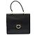 Céline Borsa CELINE in pelle nera e oro Auth mr2665V Nero D'oro - vista 13