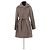 Abrigo de lana taupe Gerard Darel Gris pardo