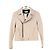 Saint Laurent Lederjacke Rosa Pink