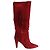 Botas altas de ante rojo Jerome Dreyfuss Roja