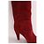 Botas altas de ante rojo Jerome Dreyfuss Roja - vista 4