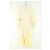 Vestido de viscosa amarillo Acne Studios - vista 3