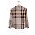 Camicia Burberry marrone in cotone XS - vista 3
