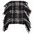 Sciarpa Burberry in lana nera Nero
