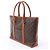 Borsa Louis Vuitton Weekend PM Monogram Canvas Marrone M42425 - vista 2