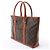 Borsa Louis Vuitton Weekend PM Monogram Canvas Marrone M42425 - vista 4