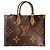 Louis Vuitton Borsa a tracolla Onthego MM Canvas Monogram Giant
Monogram Reverse Marrone