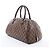 Borsa Louis Vuitton Ribera MM Damier Ebene Marrone N41434 Rosso - vista 2