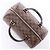 Borsa Louis Vuitton Ribera MM Damier Ebene Marrone N41434 Rosso - vista 7