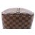 Borsa Louis Vuitton Ribera MM Damier Ebene Marrone N41434 Rosso - vista 9