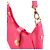 Bulgari Borsa a tracolla in pelle BVLGARI Serpenti rosa - vista 7
