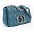 Borsa a tracolla Caro in pelle Dior Blu - vista 2