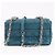 Borsa a tracolla Caro in pelle Dior Blu - vista 4