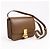 Céline Piccola borsa a tracolla Celine Classic Box in pelle marrone - vista 2