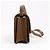 Céline Piccola borsa a tracolla Celine Classic Box in pelle marrone - vista 3