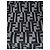 Fendi FF Monogramm Bikini-Set Schwarz Grau - Ansicht 6