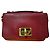Borsa a tracolla in pelle Miu Miu Madras Rosso Arancio Arancione