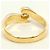 Autre Marque 18K Gelbgold und Platin Diamant Ring Golden - Ansicht 3