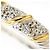 Autre Marque Anello a fascia in platino PT900 e oro giallo 18K D'oro - vista 2