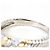 Autre Marque Anello a fascia in platino PT900 e oro giallo 18K D'oro - vista 5
