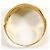 Autre Marque 18K Gelbgold- und Platin-Ring mit Diamant Golden - Ansicht 3