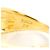 Autre Marque 18K Gelbgold- und Platin-Ring mit Diamant Golden - Ansicht 5