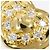 Autre Marque 18K Gelbgold-Ring mit Diamant Golden - Ansicht 2