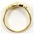 Autre Marque 18K Gelbgold-Ring mit Diamant Golden - Ansicht 3