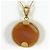 Autre Marque Collar de oro amarillo de 18K con camafeo de concha Dorado - vista 3