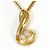 Autre Marque Collana in oro giallo 18K con diamante D'oro