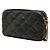 Pochette Becky con logo Saint Laurent YSL a doppia zip, borsa a tracolla con catena Verde - vista 2